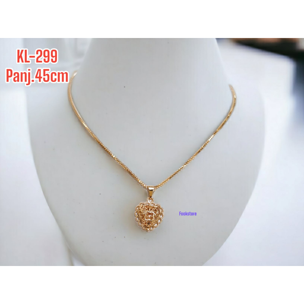 KALUNG DEWASA LIONTIN MOTIF PERHIASAN XUPING/KL-297/KL-299