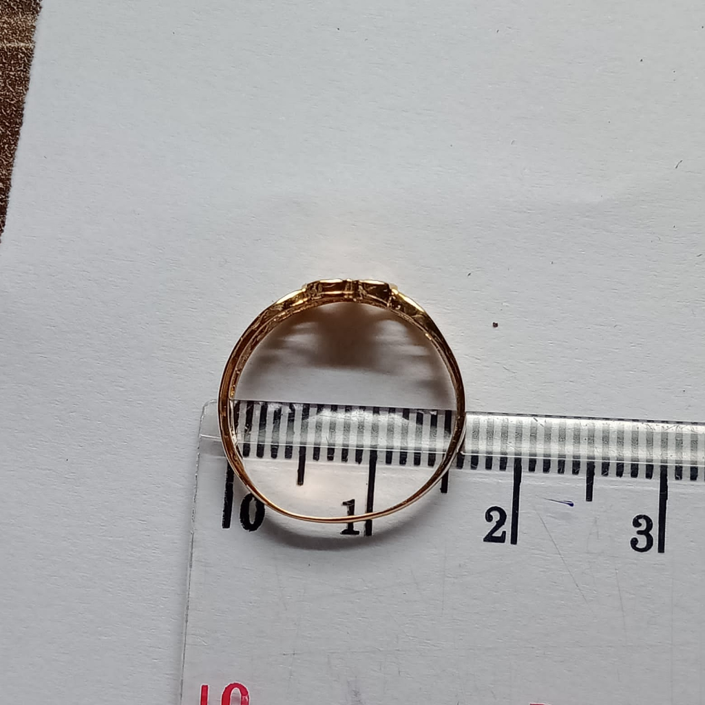 Cincin Emas 17K - 1.4 Gr Kadar 750 - CMS100000055