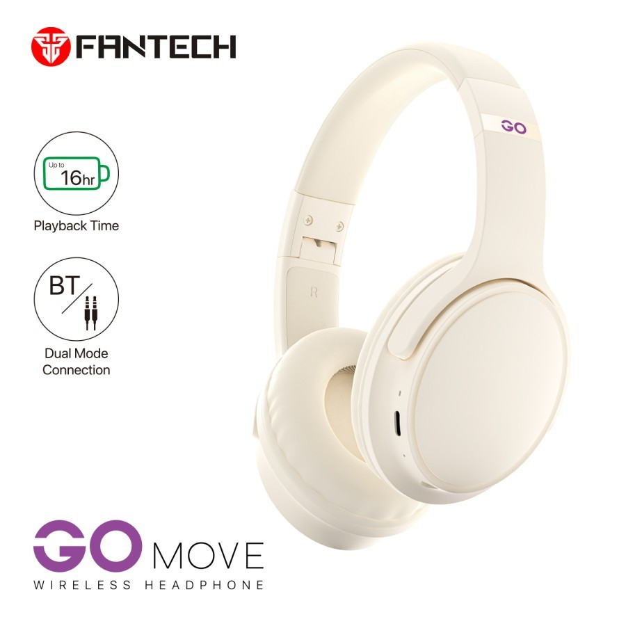 Fantech WH03 GO Air Bluetooth 5.0 Wireless Headphone Headset