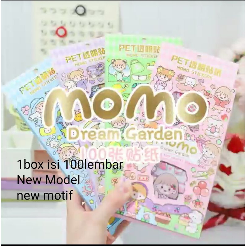 Stiker Momo Original|New Momo Stiker|Momo Panjang