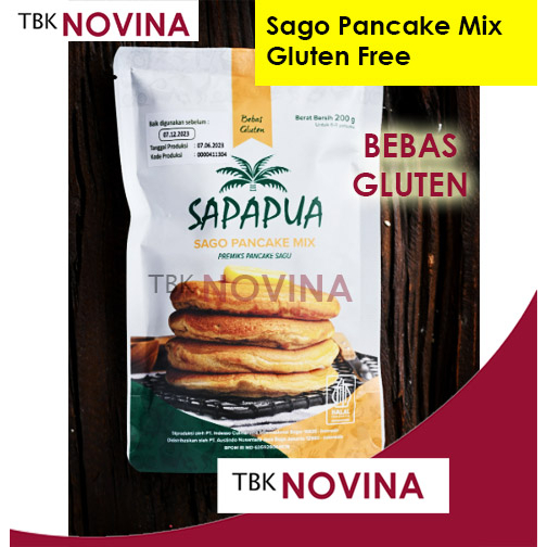 SAGO PANCAKE MIX GLUTEN FREE / BEBAS GLUTEN 200gr