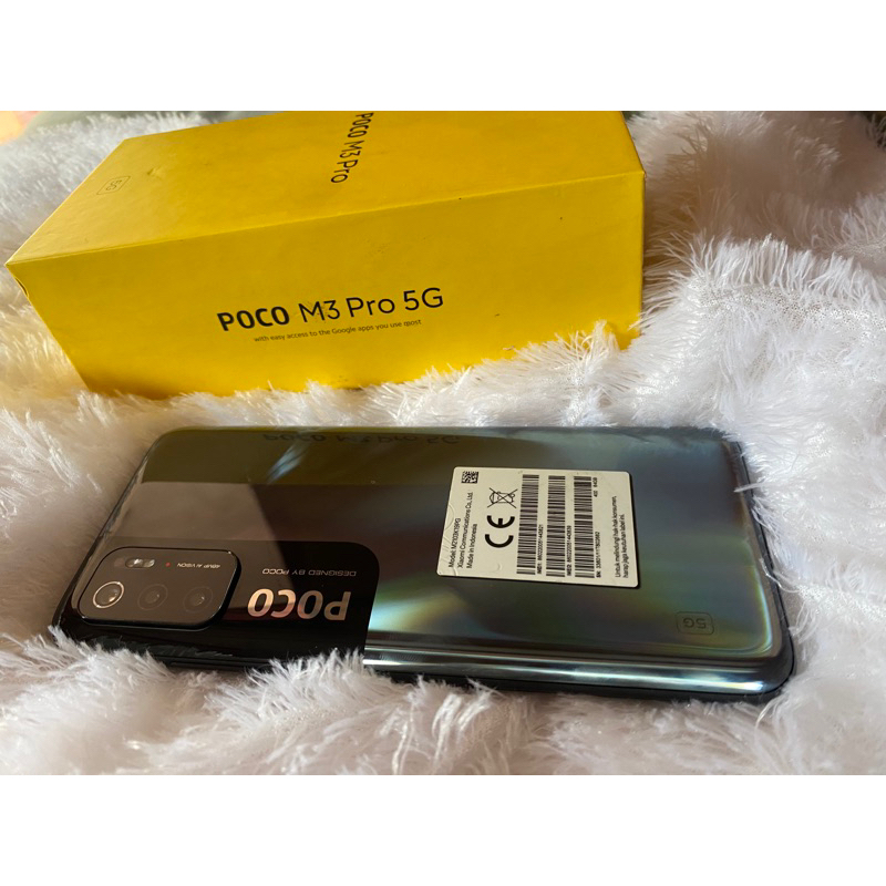 hp poco m3 pro 5g second like new