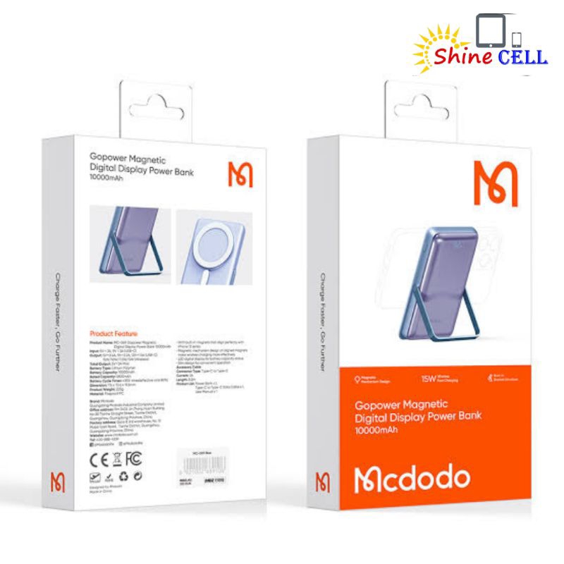 Powerbank 10000mah magsafe iphone Mc-0692 Mcdodo