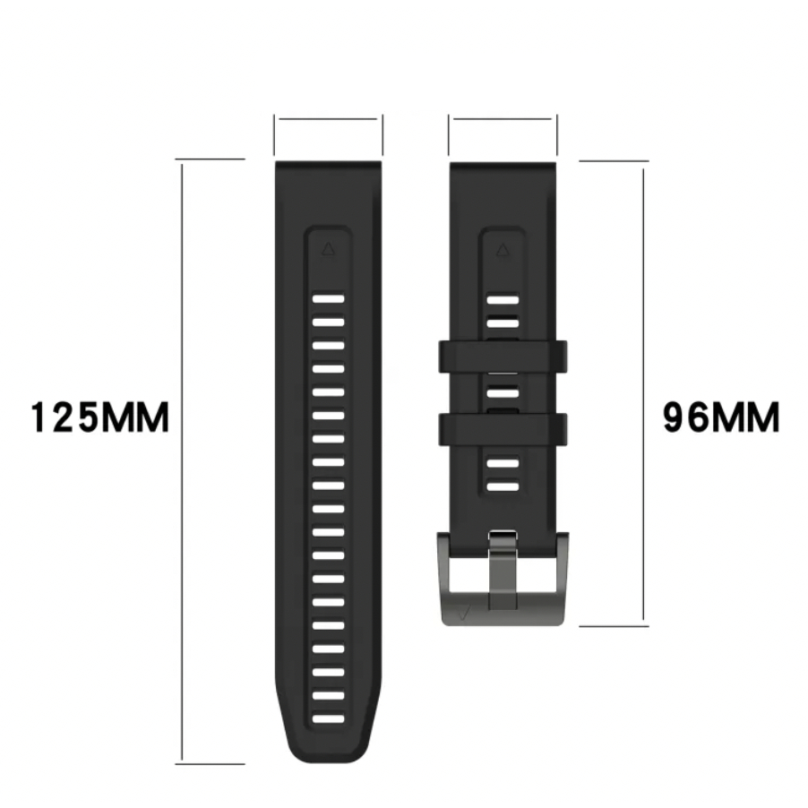 MF7 20mm Quick Fit Strap Garmin Epix Pro Gen 2 42mm - Tali Jam Tangan Rubber Silikon
