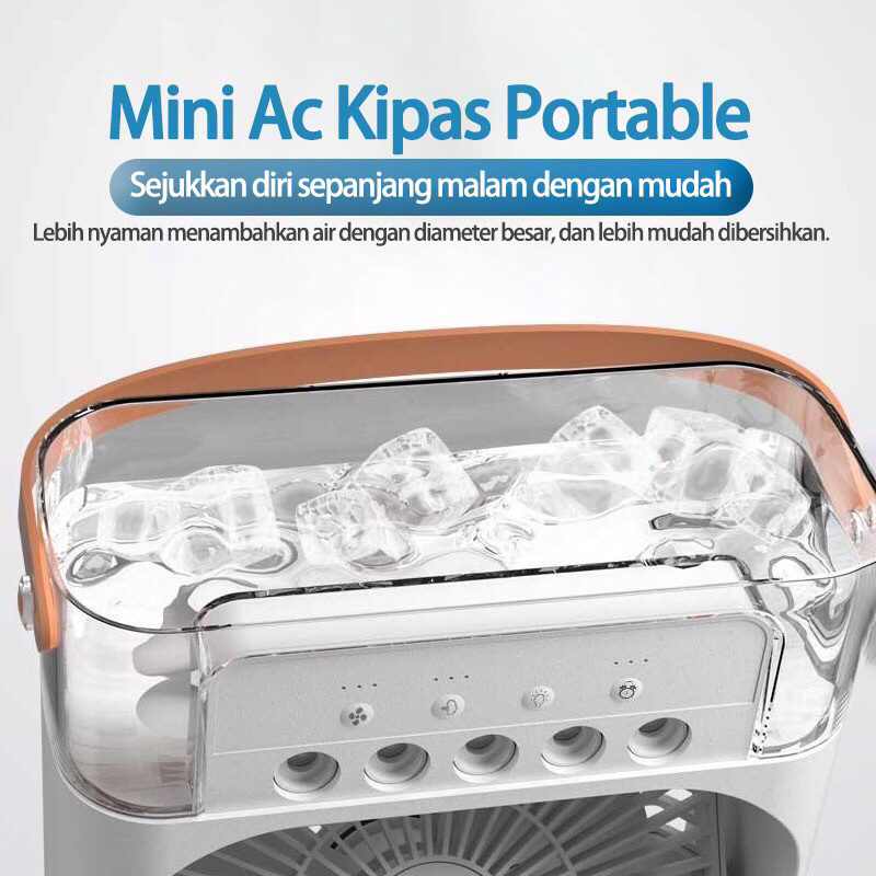 Kipas AC Mini Portable Air Cooler AC Mini