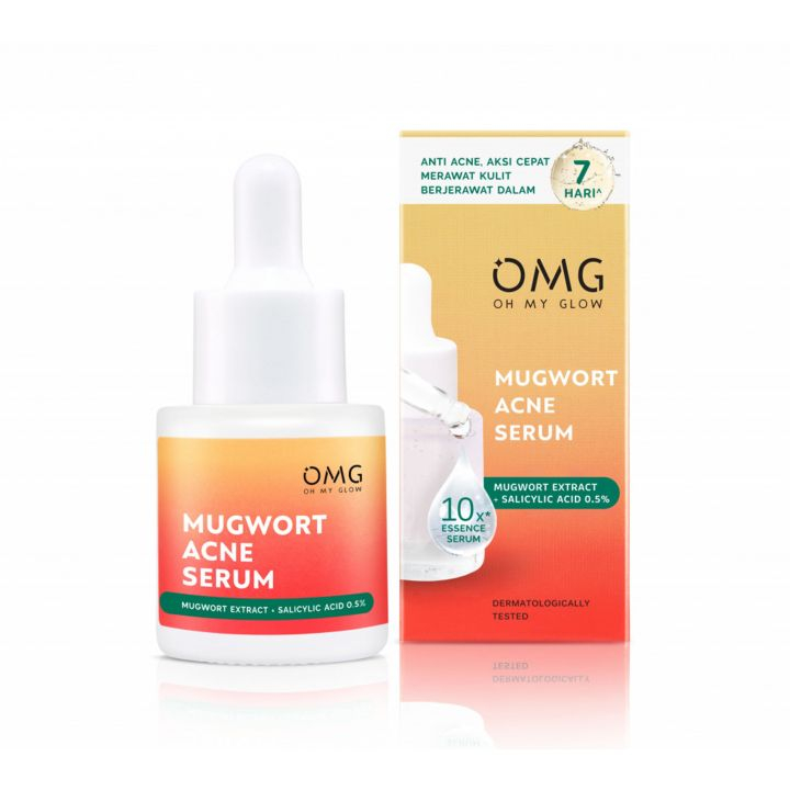 ✦SINAR✦ OMG Oh My Glow Mugwort Acne Serum 20ML