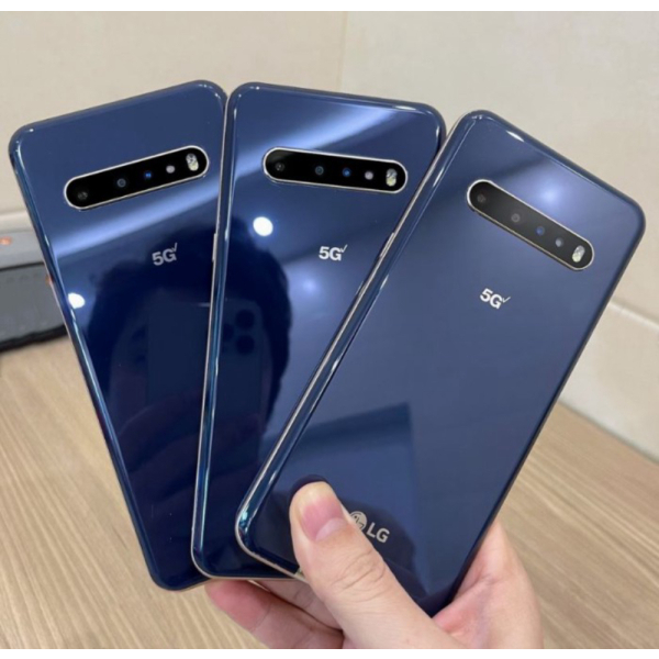 Jual LG V60 THINQ 5G RAM 8GB INTERNAL 128GB ORIGINAL FULLSET - Blue Unit Only Murah