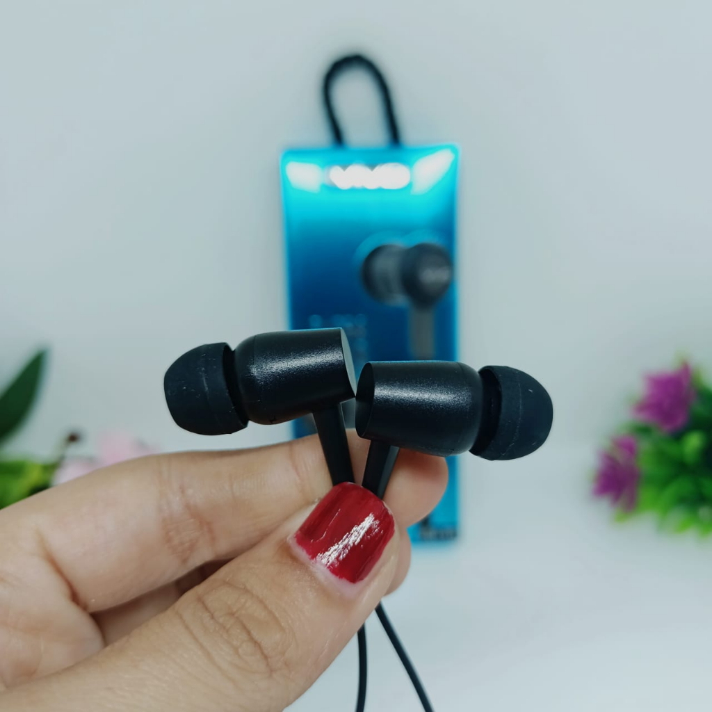 Handsfree vivo usa911 Earphone  NOISE ISOLATING HIGH QULITY SOUND EXTRA BASS FULL MUSIC AUDIO PREMIUM PROMO SEN