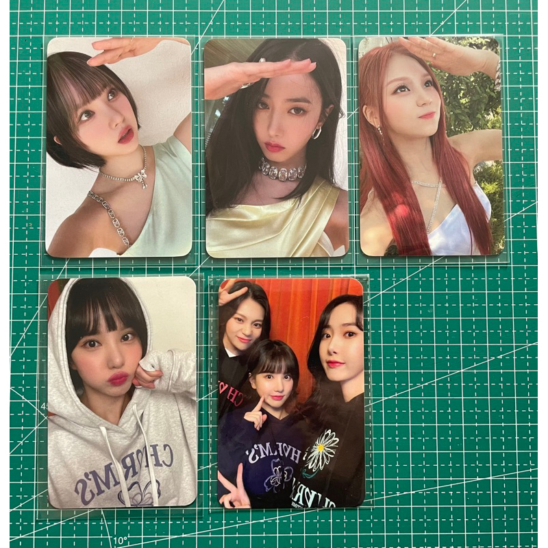 PHOTOCARD VIVIZ EVERLINE POBENEFIT SUMMER VIBE CHARMS EUNHA SINB UMJI