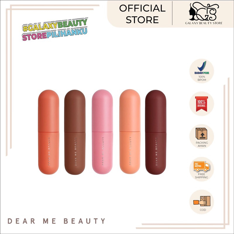 DEAR ME BEAUTY VELVET LIP TINT / New Dear Me Beauty Velvet Lip Tint ( BARU )