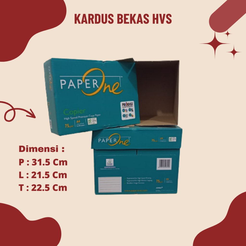 

KARDUS BEKAS KERTAS HVS A4