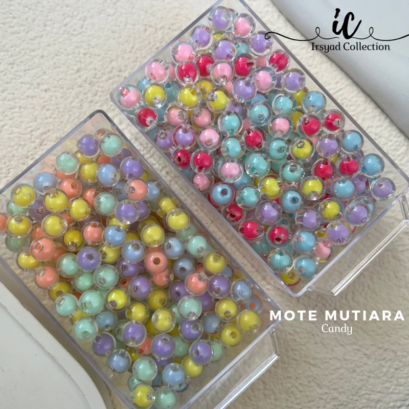 Mote Mutiara Candy 8mm ( 25 gram)