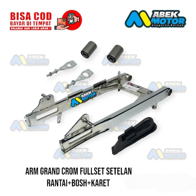 ARM GRAND BULUS IMPRESA LEGENDA IMPRESA CROM DAN HITAM
