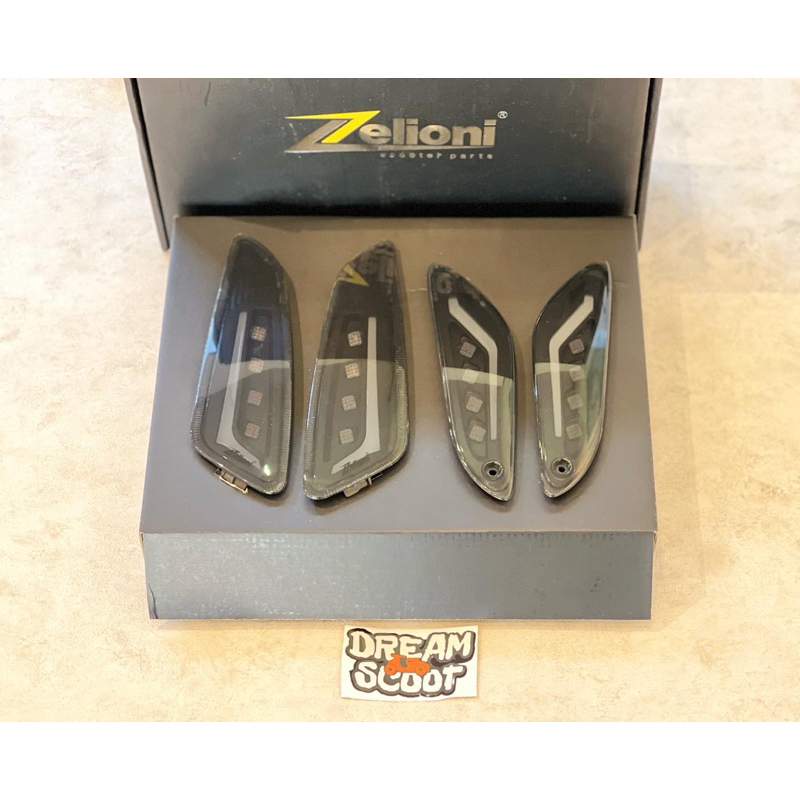 Sein Zelioni Smoke vespa sprint vespa primavera vespa matic lampu sein vespa