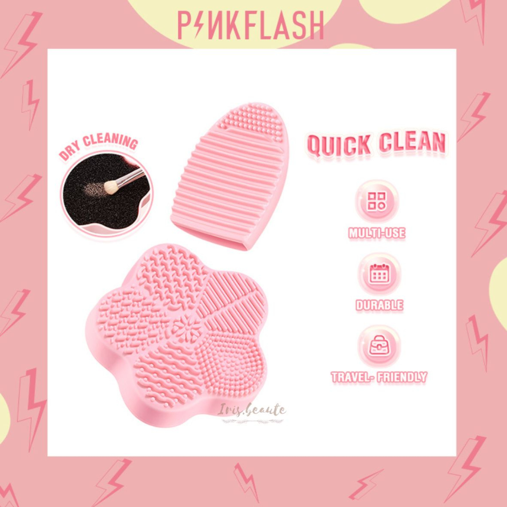 PINKFLASH Make Up Brush Cleaner / Brush Egg / Brush Silicone / Washing Tool