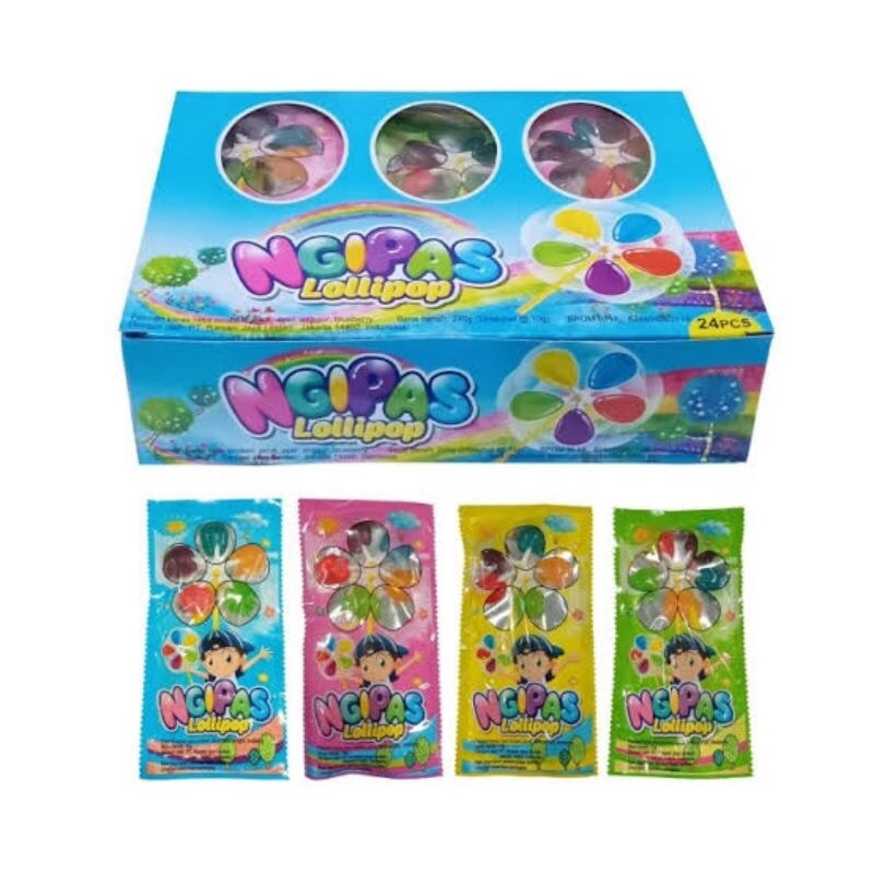 

Ngipas Lollipop 1 Box isi 24pcs Permen Ngipas Aneka Rasa Buah