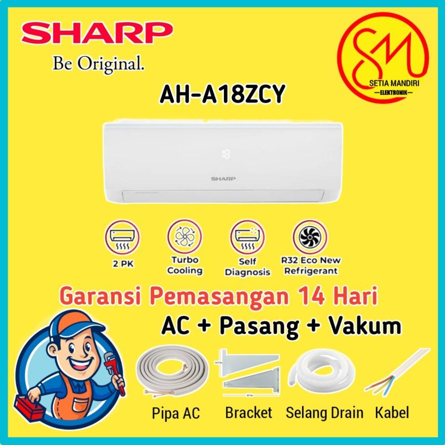 Sharp AH-A18ZCY AC Split 2 PK ZCY Series