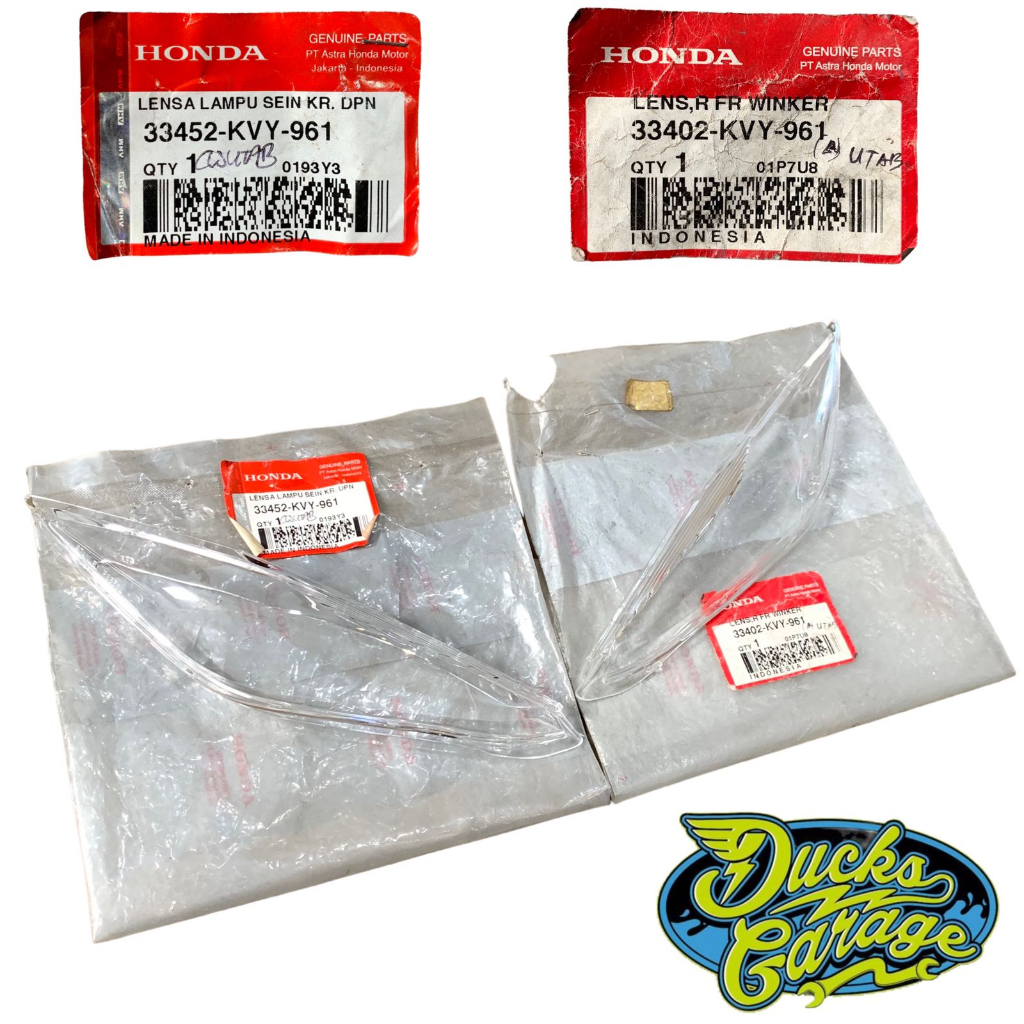 33402-KVY-961 / 33452-KVY-961 Mika Lampu Sein Sen Depan Honda Beat Karbu Original