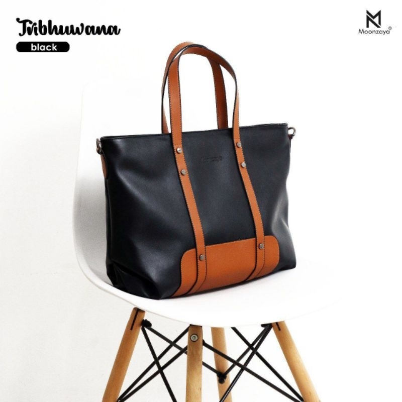 Tas wanita Tas besar Tas laptop Tribhuwana by Moonzaya Tas Tenteng Tas Slempang Tas Guru Tas Kantor