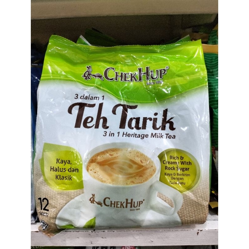 

chek hup teh tarik isi 12sachet