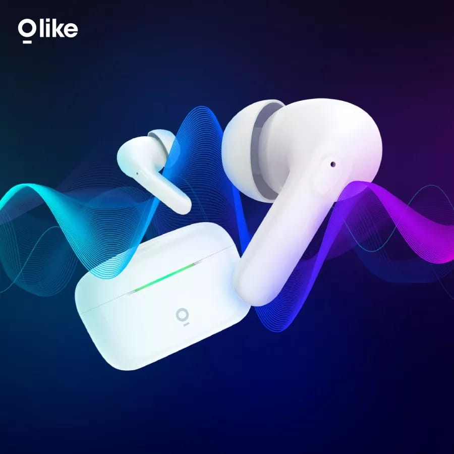 C_  OLIKE T301 TRUE WIRELESS BLUETOOTH EARPHONE EARBUDS TWS HEADSET ENC