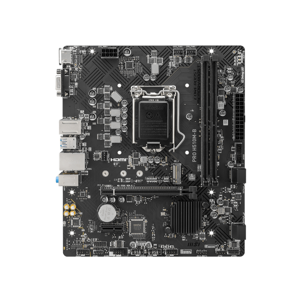 Motherboard MSI PRO H510M-B Intel LGA1200 DDR4