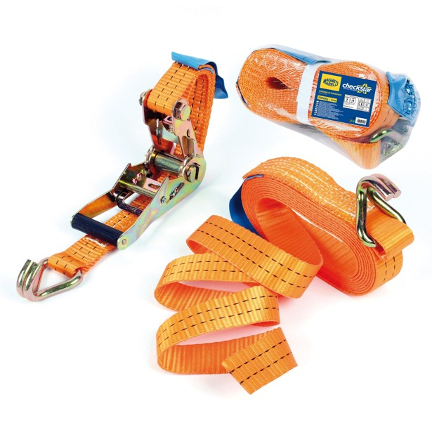Rachet Tie Down 4-10 Meter 10 TON Webbing Cargo Lashing Belt Trackbelt Tali Ikat Sabuk Truk tali web