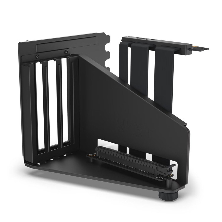 NZXT Vertical GPU Mounting Kit - GPU Holder &amp; PCIe 4.0 Riser - Black