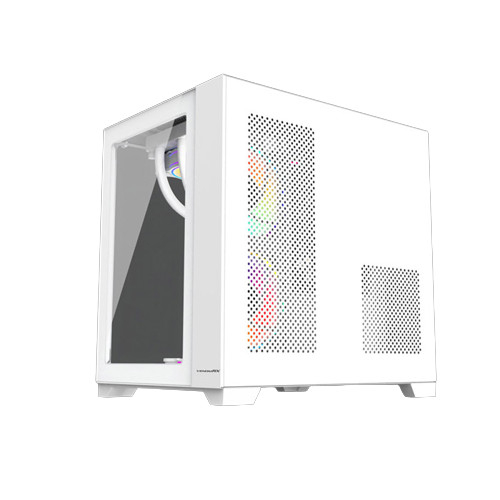 Casing VenomRX DAEMON XS WHITE - Micro ATX Tempered Glass