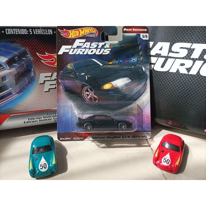 hotwheels Nissan skyline GTR BNR32 Imports fast and furious premium