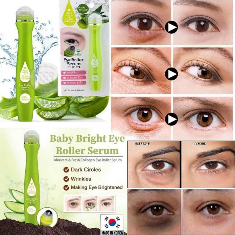 EYE ROLLER SERUM BY BABY BRIGHT | penghilang mata panda