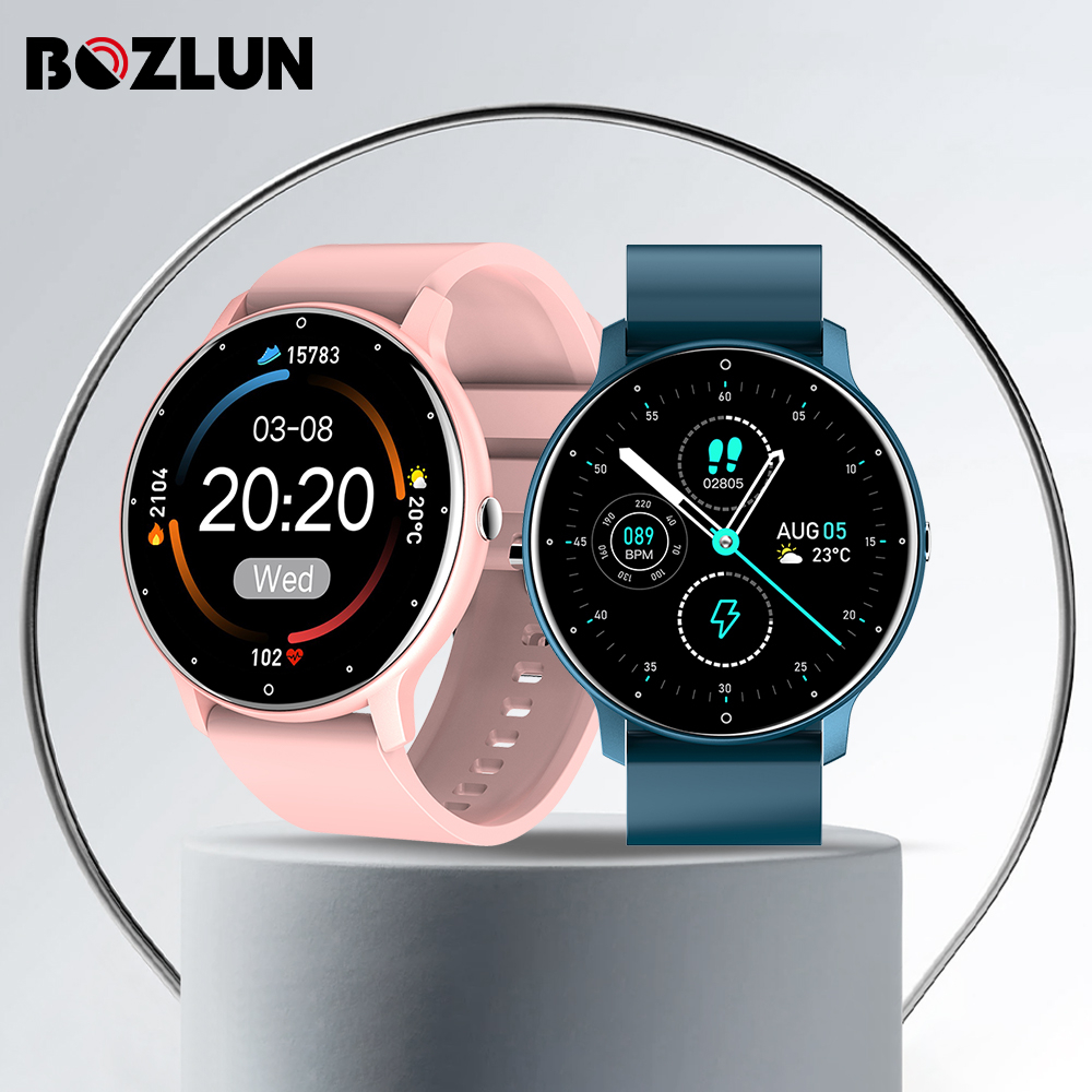 BOZLUN Smartwatch   IP67 Jam tangan anti air Jam tangan wanita Jam tangan digital sport ZL02