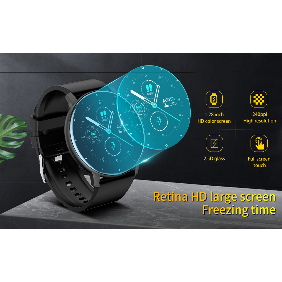 BOZLUN Smartwatch   IP67 Jam tangan anti air Jam tangan wanita Jam tangan digital sport ZL02