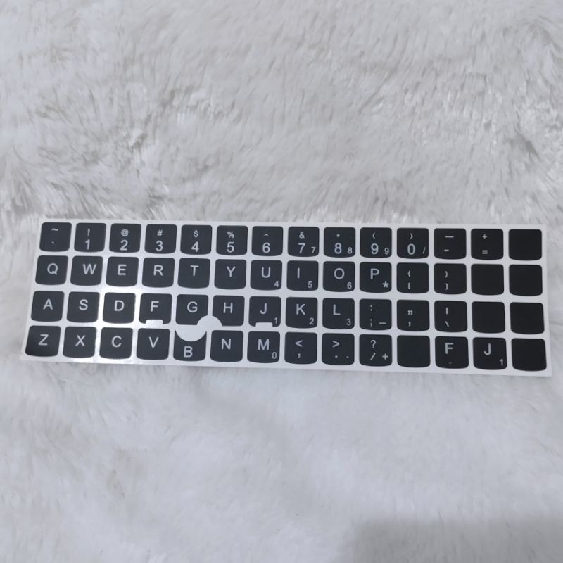 STIKER KEYBOARD THINKPAD LENOVO STICKER LAPTOP THINKPAD LENOVO TYPE T430 440 450 & X230 240 DLL