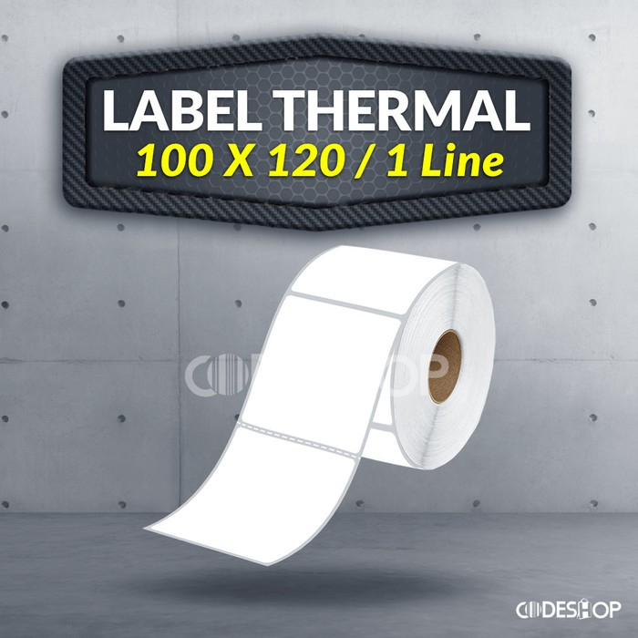 

Label Thermal 100 x 120 mm Stiker Printer Barcode Argox Postek Zenpert