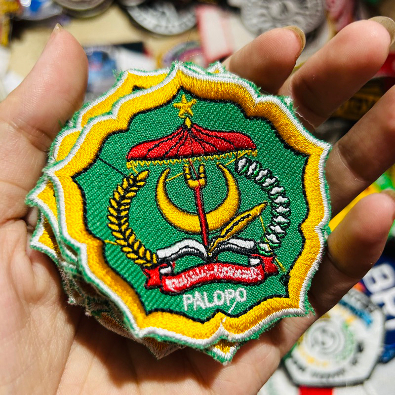 logo cokroaminoto palopo / LOGO BORDIR KOMPUTER / Emblem Logo Patch Bordir