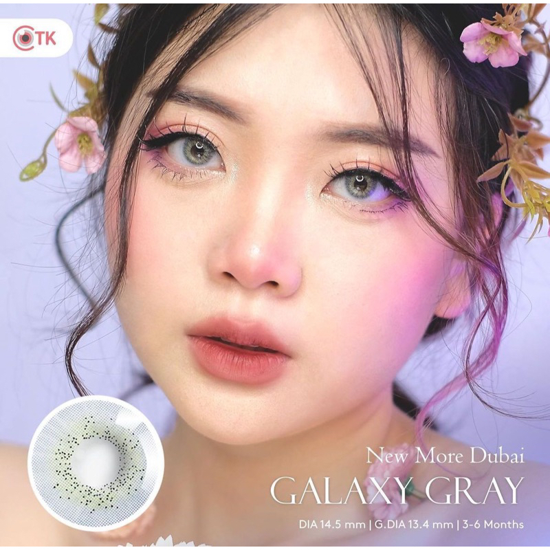 New More Dubai Galaxy Grey | Softlens Engagement | Softlens Hangout | Softlens Normal | Softlens Abu