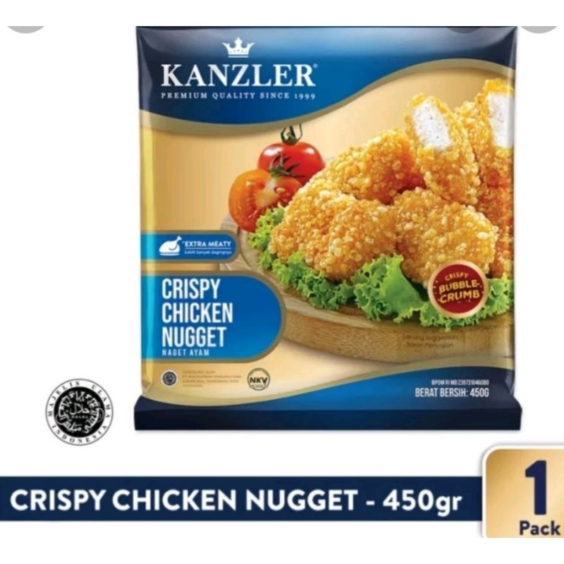 

Kanzler Crispy Chicken Nugget 450gr