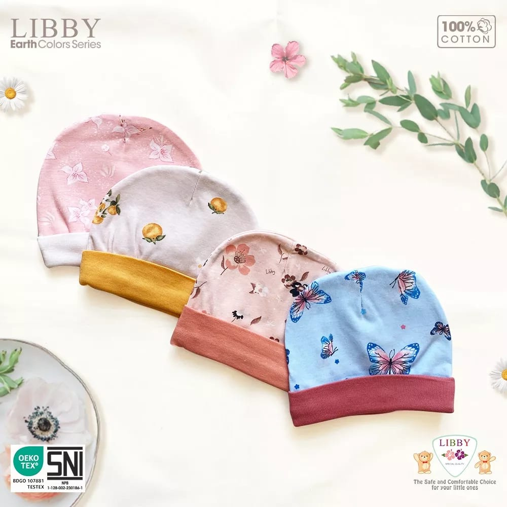 Libby topi bulat
