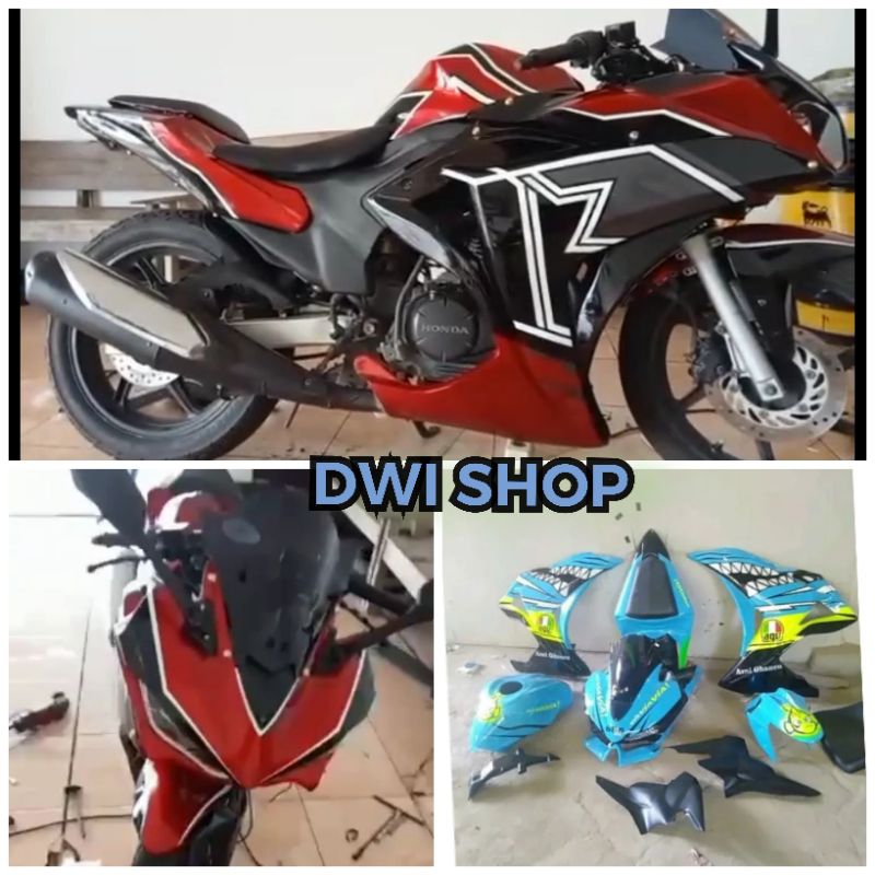 Fairing body fullset Honda Megapro model yzf- R25