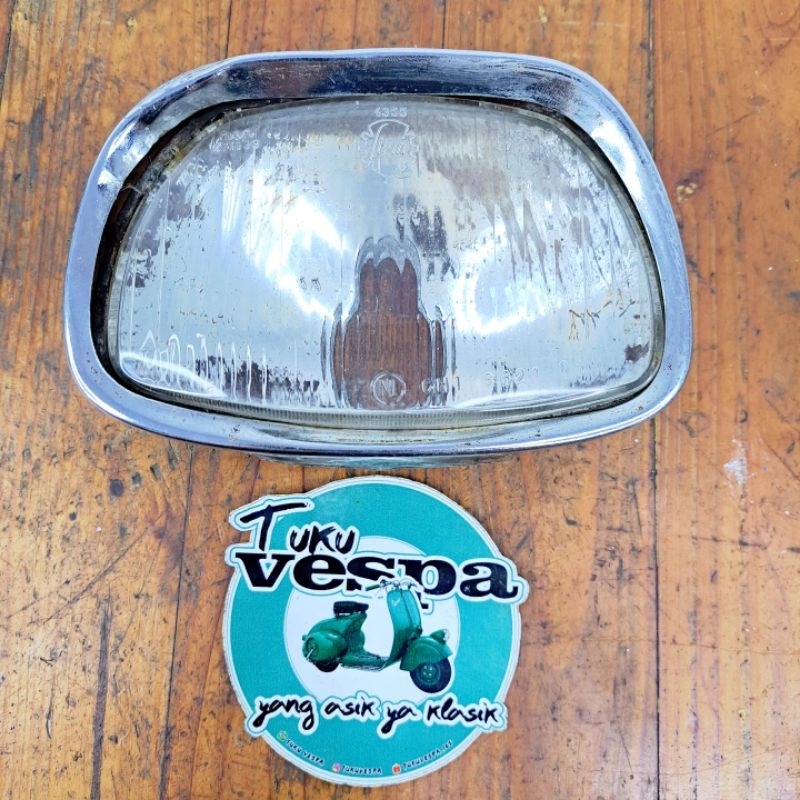 headlamp lampu depan kaca Siem Vespa sprint super original