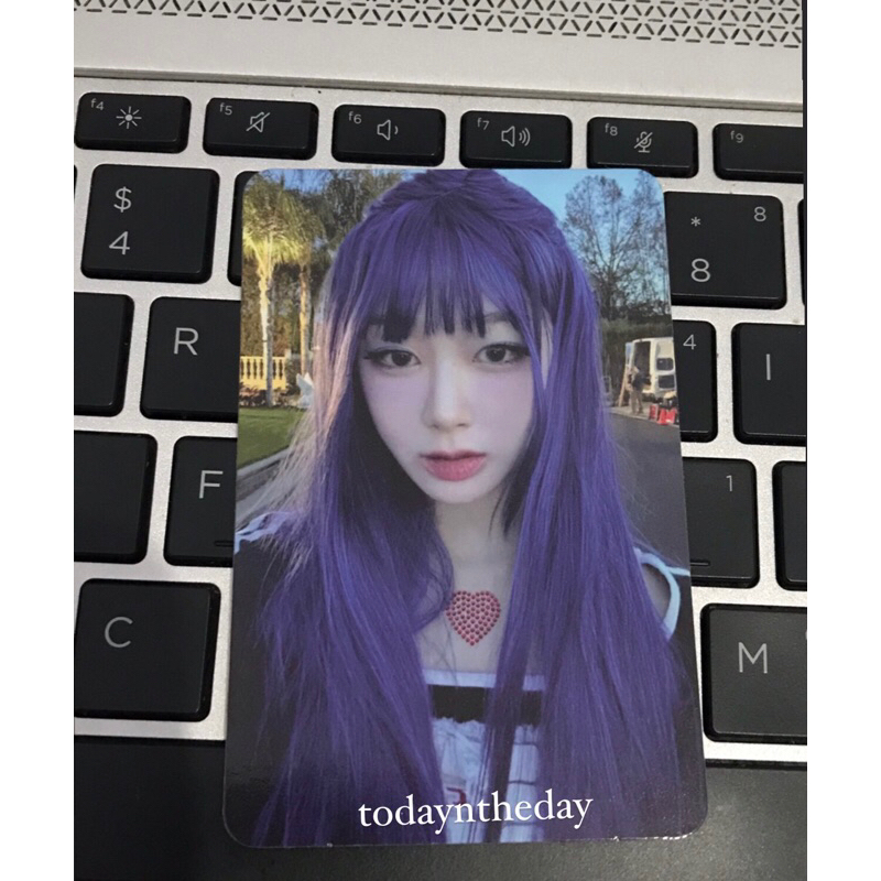 giselle my world zine spicy version pc photocard