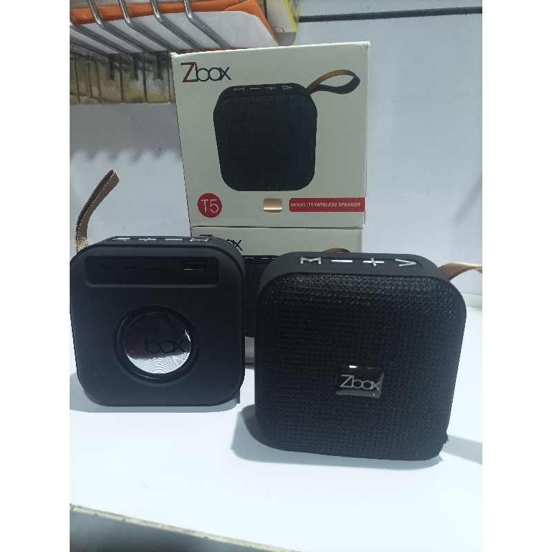 Speaker T5 Subwoofer Zbox Bluetooth