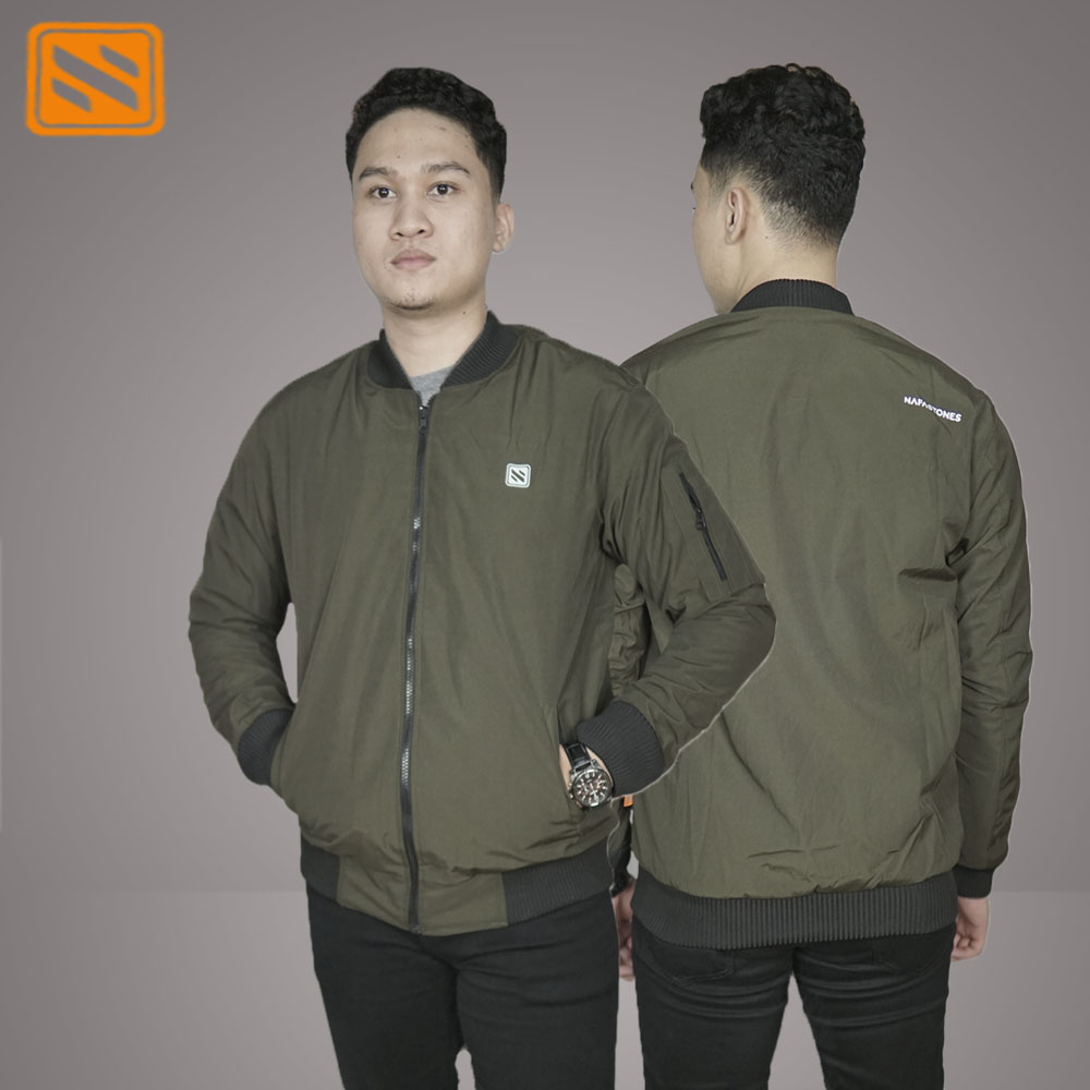 Jaket Bomber Distro Urban Anti Air dan Anti Angin Unisex