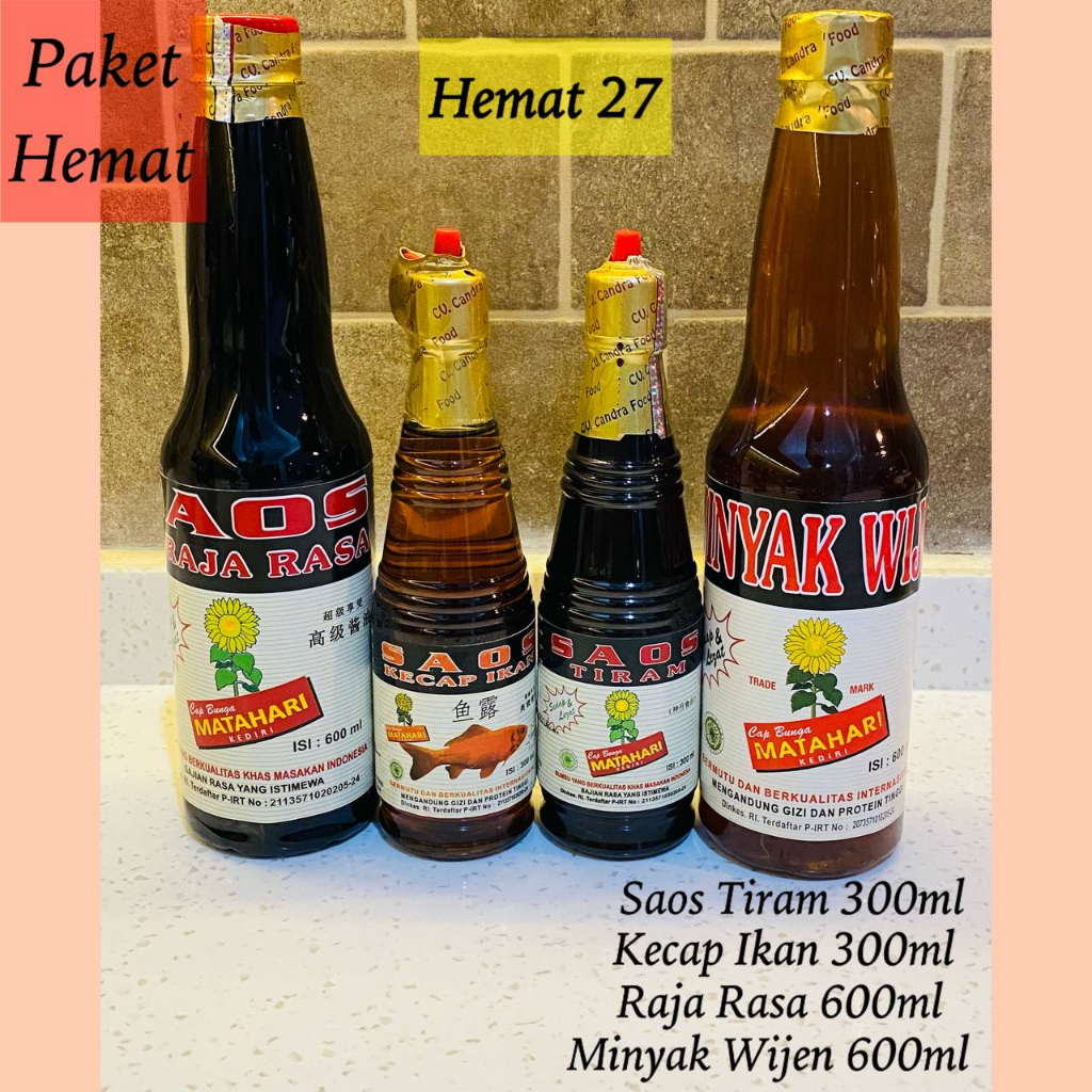 

PAKET HEMAT 27 | HALAL | CAP BUNGA MATAHARI