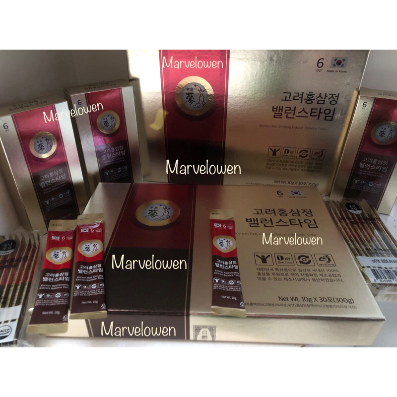 KOREAN RED GINSENG EXTRACT BALANCE TIME ORIGINAL KOREA