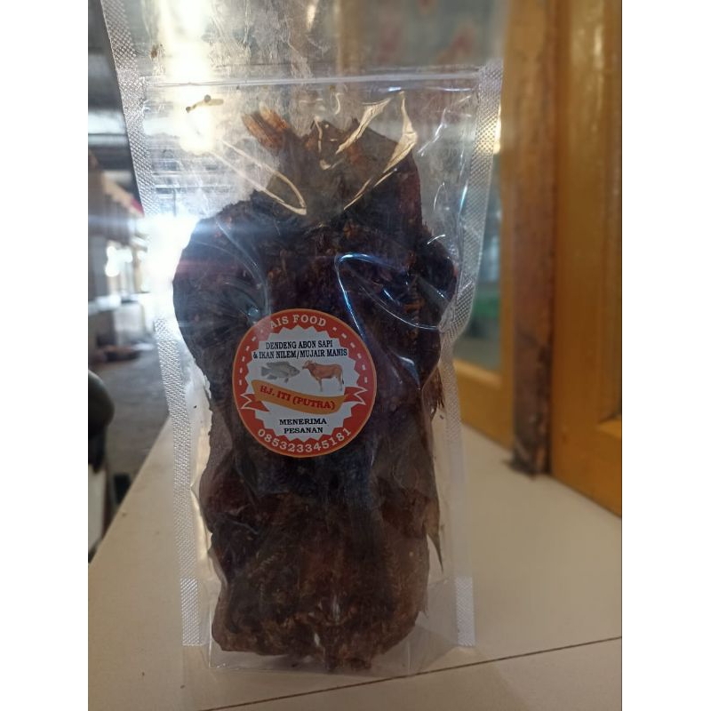 

DENDENG IKAN NILEM 250 GRAM