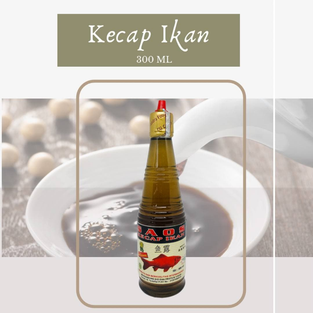 

Kecap Ikan | Cap Bunga Matahari (275ML) | Halal 100%