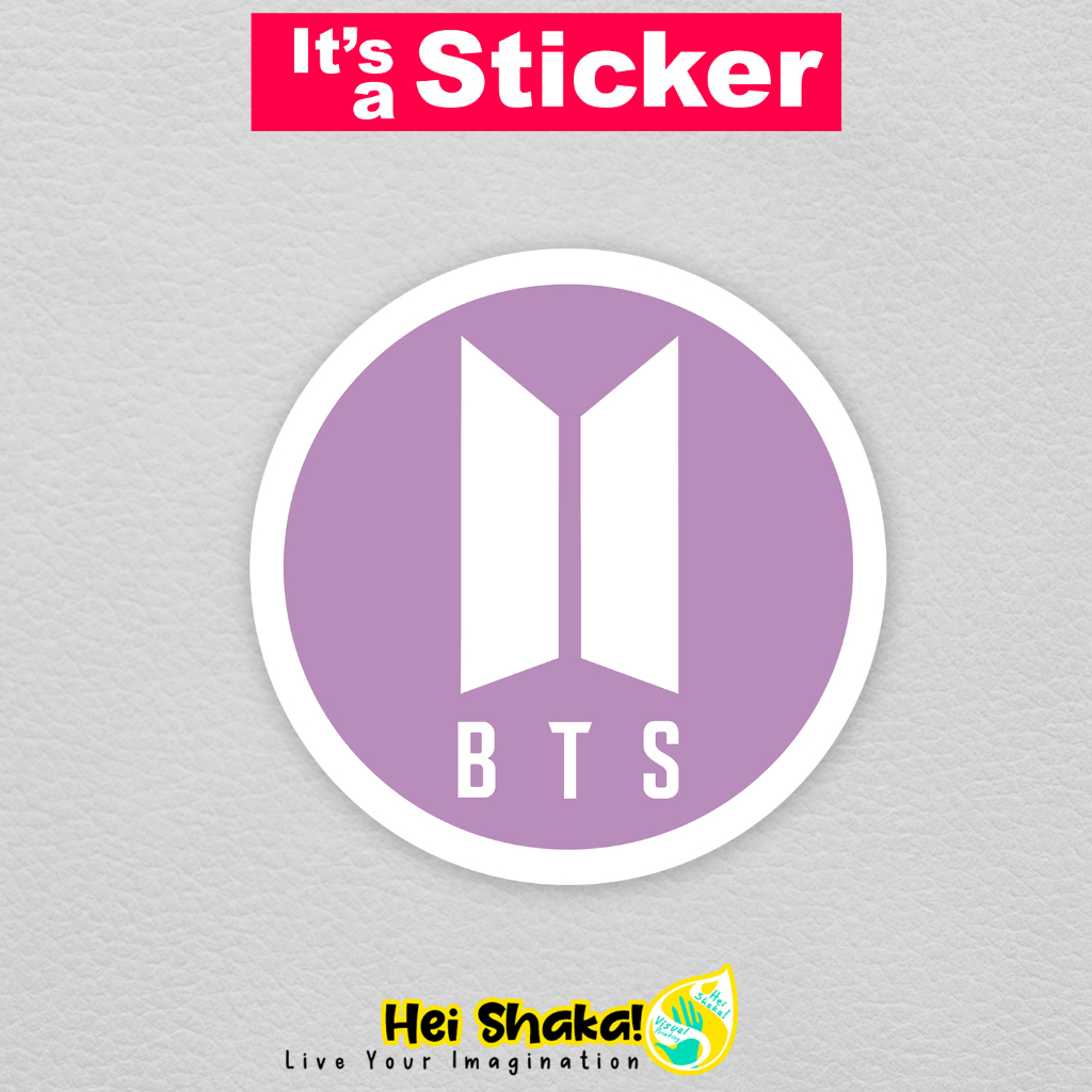 

Stiker BTS Bangtan Boys Sticker Musik Band Vinyl Anti Air