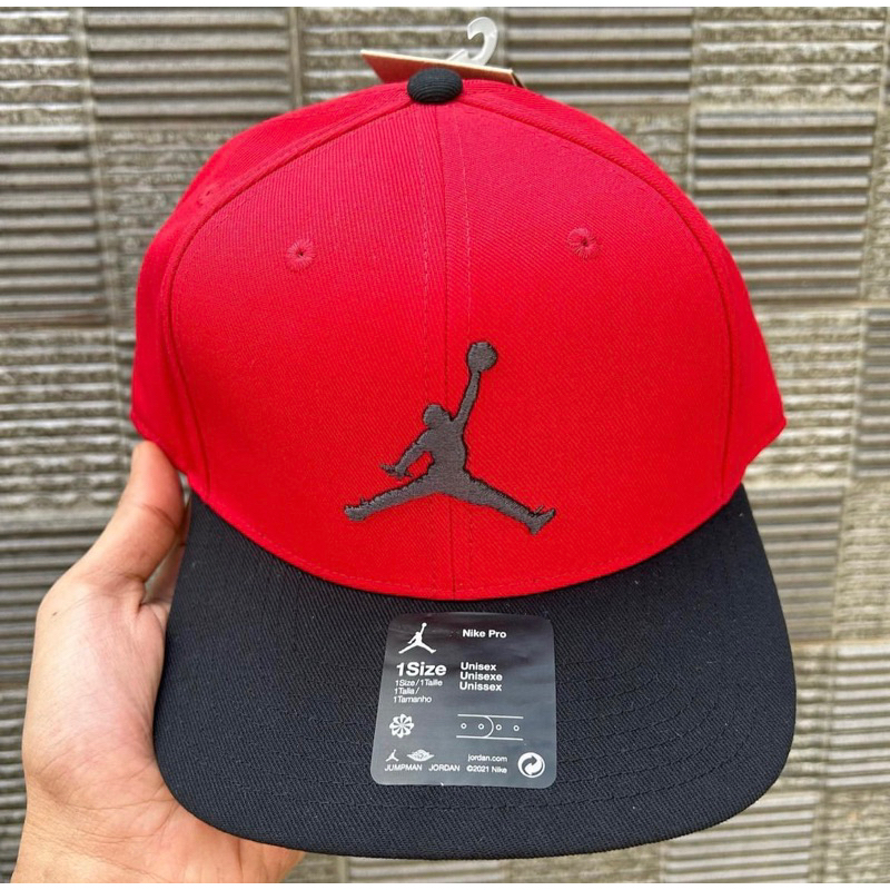Snapback Jordan Red/Black